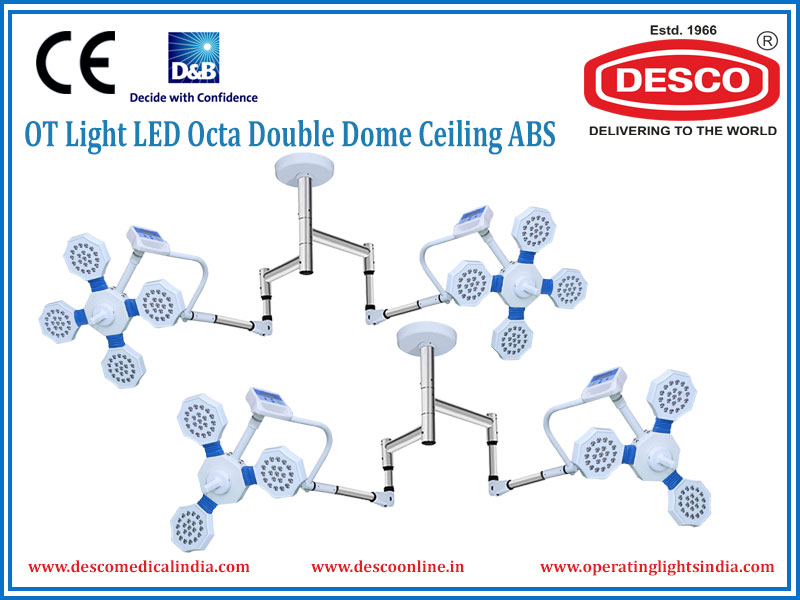 OT Light LED Octa Double Dome Ceiling ABS