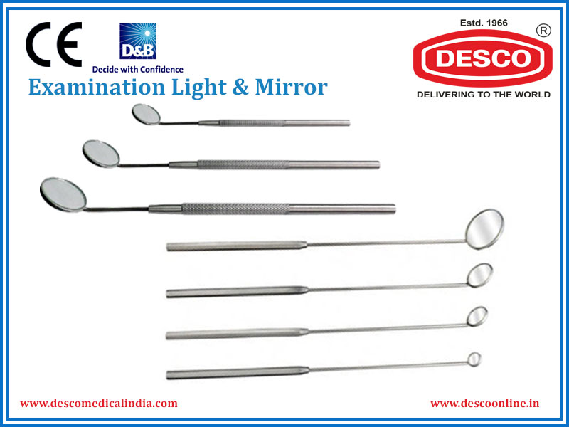 Examination Light & Mirror
