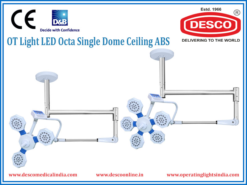 OT Light Led Octa Single Dome Ceiling ABS