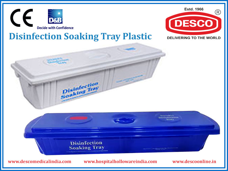 DISINFECTION SOAKING TRAY PLASTIC
