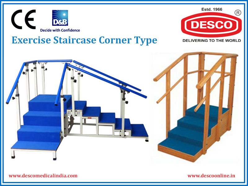 Exercise Staircase Corner Type