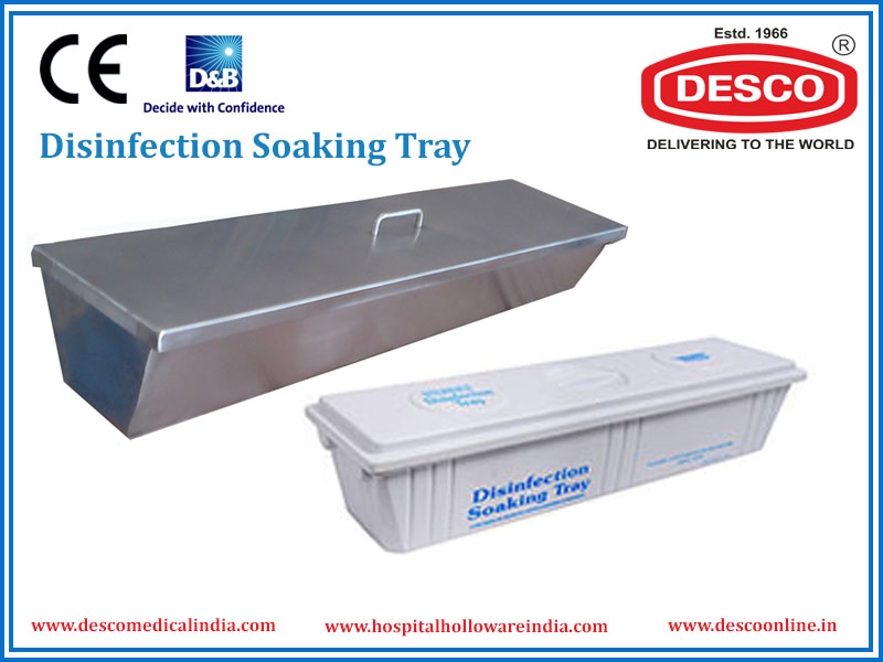 Stainless Steel Cidex Tray