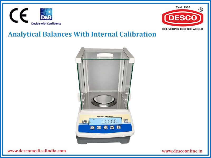 ANALYTICAL BALANCES WITH INTERNAL CALIBRATION