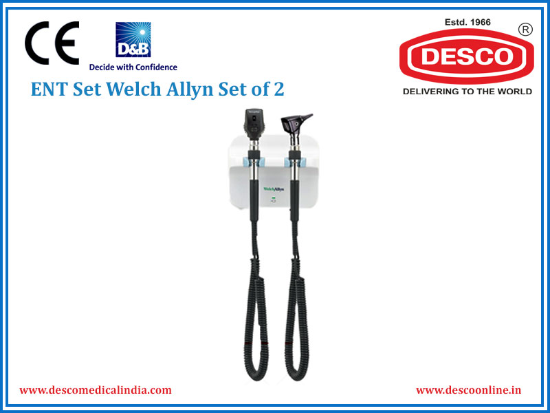 ENT SET WELCH ALLYN SET OF 2