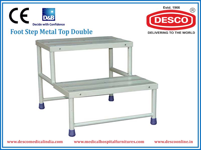FOOT STEP METAL TOP DOUBLE