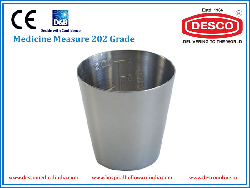 MEDICINE MEASURE S/S 202 GRADE