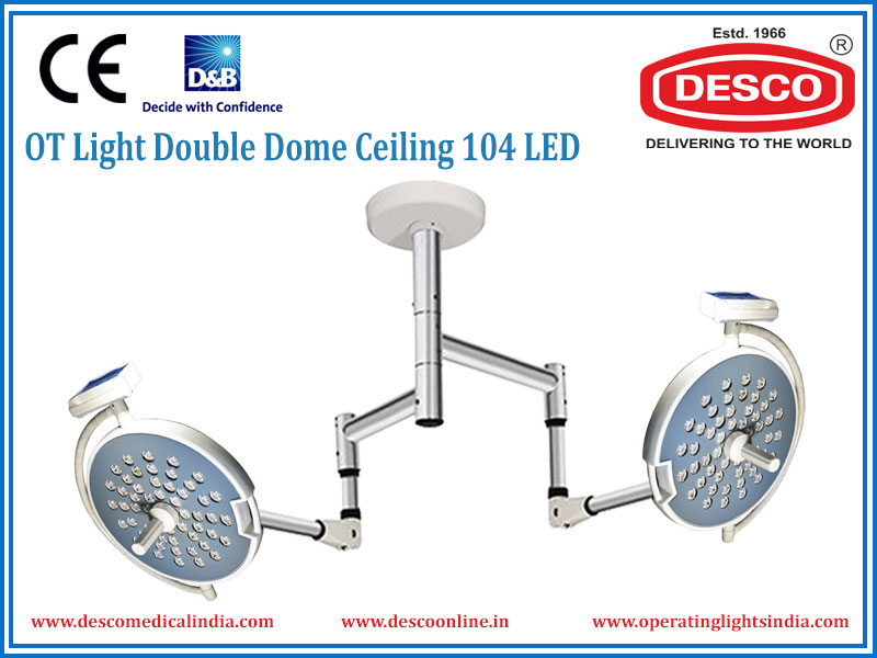 OT LIGHT DOUBLE DOME CEILING 104 LED