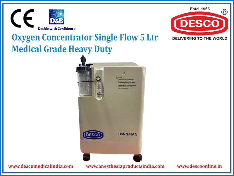 OXYGEN CONCENTRATOR SINGLE FLOW DELUXE