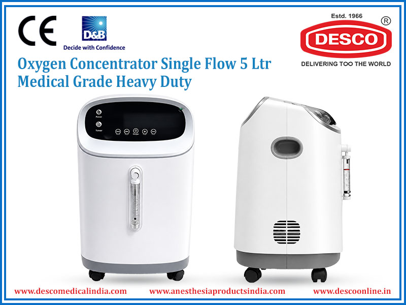 OXYGEN CONCENTRATOR SINGLE FLOW DELUXE