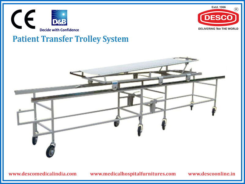 PATIENT TRANSFER TROLLEY SYSTEM