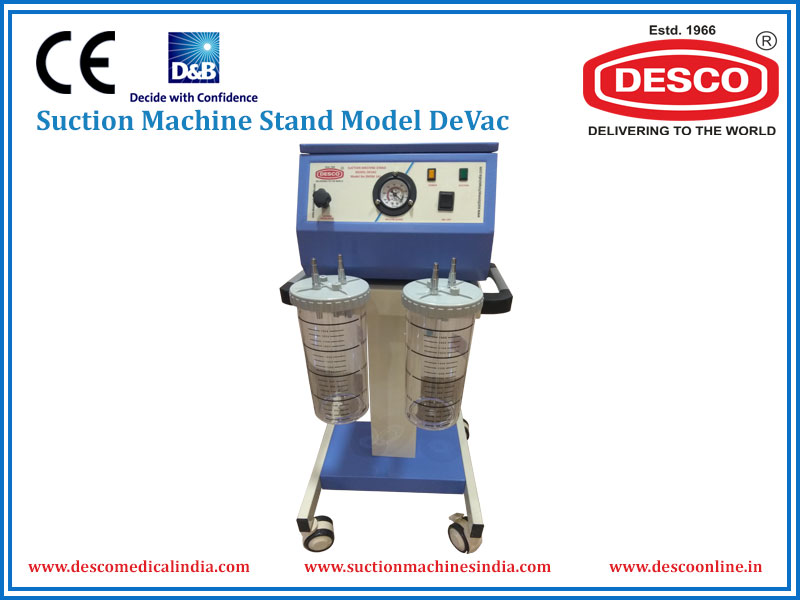 SUCTION MACHINE STAND MODEL DEVAC