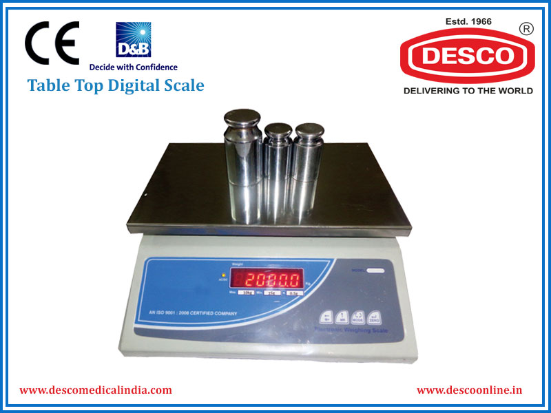 TABLE TOP DIGITAL SCALE