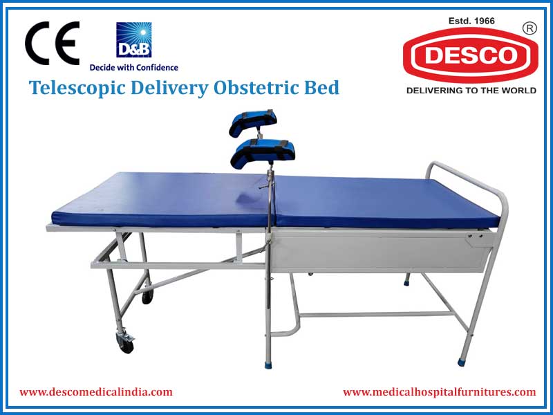 TELESCOPIC DELIVERY OBSTETRIC BED