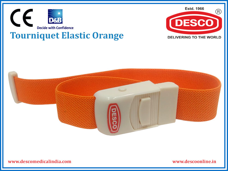 TOURNIQUET ELASTIC ORANGE