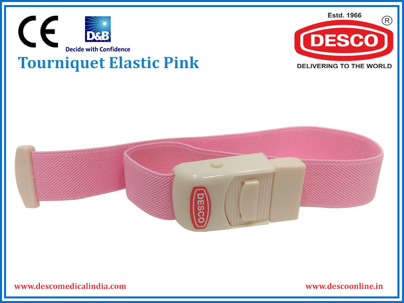 TOURNIQUET ELASTIC PINKP