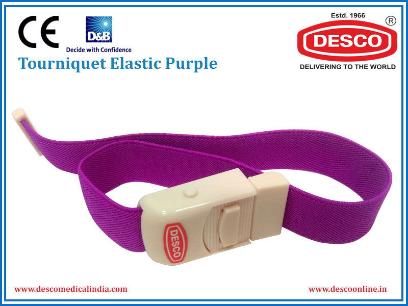 TOURNIQUET ELASTIC PURPLE