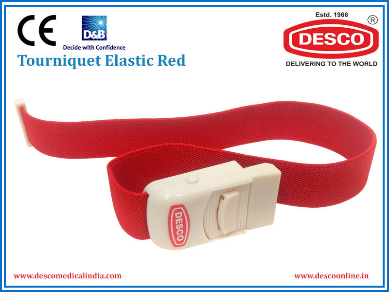 TOURNIQUET ELASTIC RED